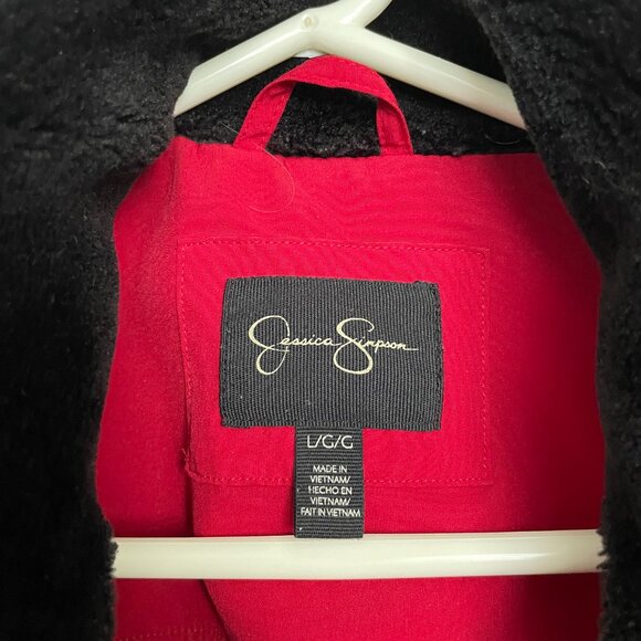 Jessica Simpson Spring/Fall Red Coat - Picture 10 of 13